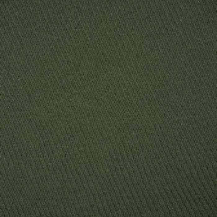 D-50 DARK OLIVE - thick looped knit 290g