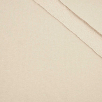 D-207 STROH BEIGE - Wintersweat angeraut D300