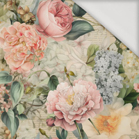 VINTAGE FLOWERS WZ. 14 - Jersey wiskozowy