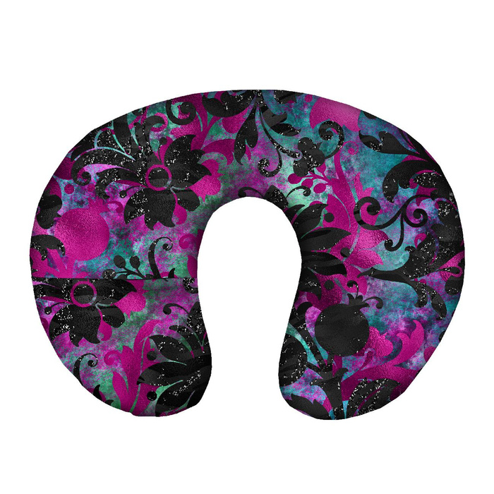NECK PILLOW - FLORAL PAT. 9 - sewing set