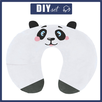 POLŠTÁŘ NA KRK - PANDA AMELKA - sada šiti