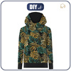 UNISEX HOODIE (HYDRA) - MONSTERA wz.7 - sewing set M