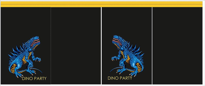 Gift pouches - DINO PARTY - BIG