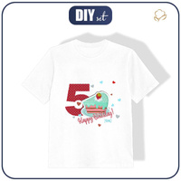 DĚTSKÉ TRIČKO - 5. NAROZENINY / DORT - single jersey