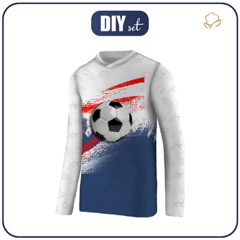 THERMO KINDER BLUSE (BILLIE) - FUßBALL Ms. 1 - Nähset