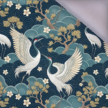 Japanese Garden wz.3  (birds) - Wasserabweisende Webware