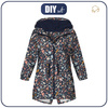 KIDS PARKA (ARIEL) - TERRAZZO PAT. 5 - softshell (122/128)