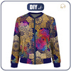 WOMEN’S BOMBER JACKET (KAMA) - MANDALA pat. 2 - sewing set M