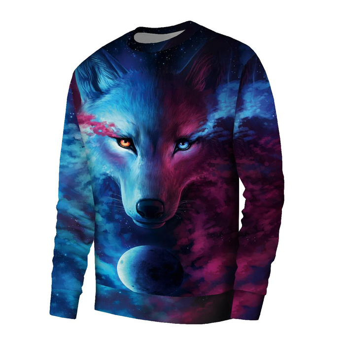 BASIC HERREN SWEATSHIRT (OREGON) - DARK ENERGY - Nähset S