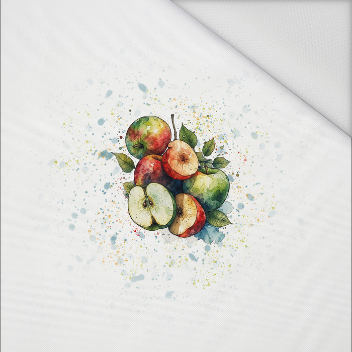 TUTTI FRUTTI APPLES - panel (60cm x 50cm) Voděodolná tkanina Oxford