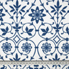 KVĚTY vz. 1 (classic blue) - tkanina voděodolná