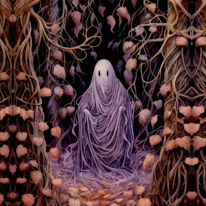 FOREST SPIRIT - panel (60cm x 50cm) SINGLE JERSEY ITY