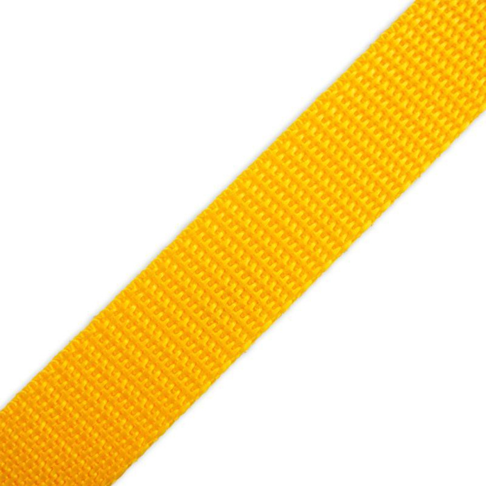 Webbing tape 15mm -  canary yellow