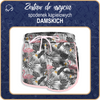 Damen Badeshorts - FLAMINGOS MIT BLÄTTER 2.0 XL