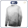 MEN’S SWEATSHIRT (OREGON) BASIC - SPECKS (grey) - looped knit fabric M