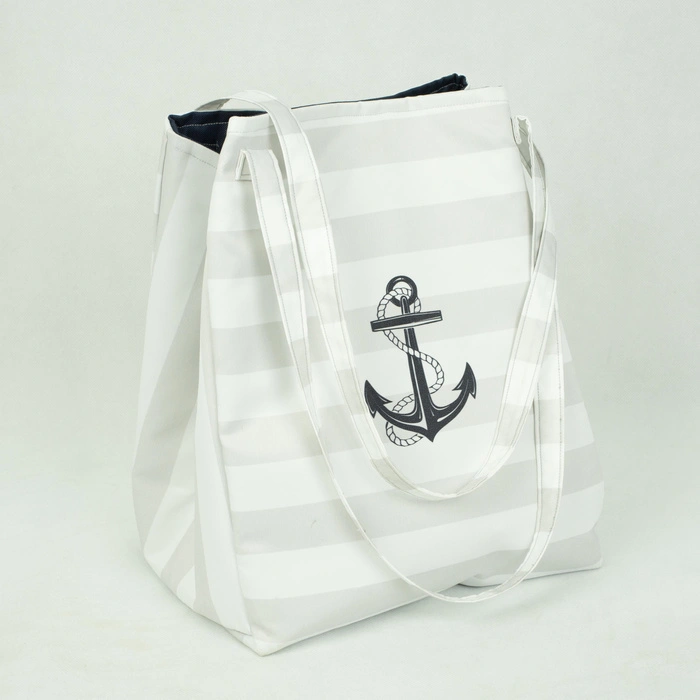 XL Tasche mit Utensilientasche 2 in 1 - TROPICAL BOUQUET M. 2 - Nähset