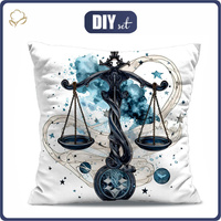 KISSEN 45x45 - LIBRA - Velours - Nähset
