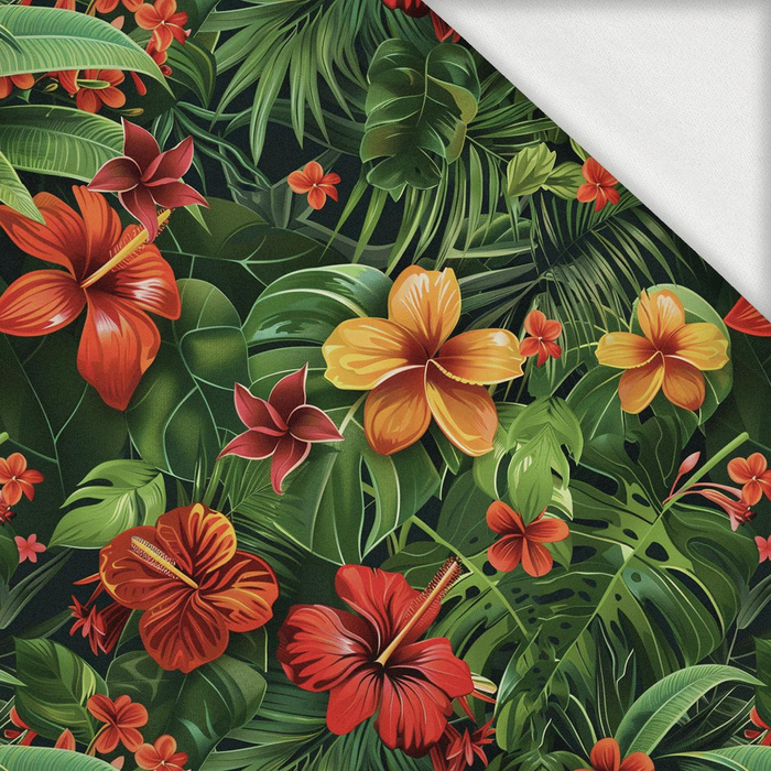 WILD JUNGLE WZ.8 - looped knit fabric with elastane ITY