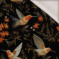 PASTEL BIRDS WZ.7 (KOLIBRY) - dzianina drapana z elastanem ITY