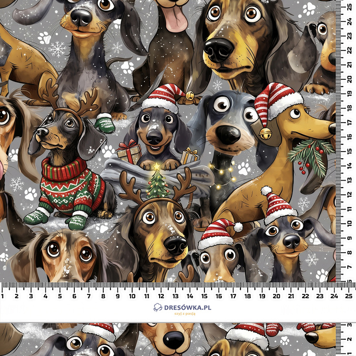 DOGS WZ. 1 / CHRISTMAS - Softshell 
