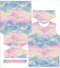 T-SHIRT DZIECIĘCY - TĘCZOWY OCEAN wz. 5 - single jersey (140/146)