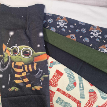 PAKIET 24 - MIX GRUBE DZIANINY