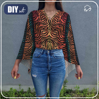 PAREO - ZEBRA / streifen - Nähset