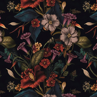 FLOWERS wz.62 - Lycra 300g