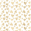 GOLDEN HOLLY (WHITE CHRISTMAS) - Cotton woven fabric
