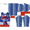 KID'S HOODIE (ALEX) - ANIMATED FOX - sewing set (134/140)