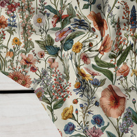 PASTEL FLOWERS WZ. 34 - Krepp