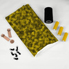 PIXELS pat. 2 / mustard - softshell