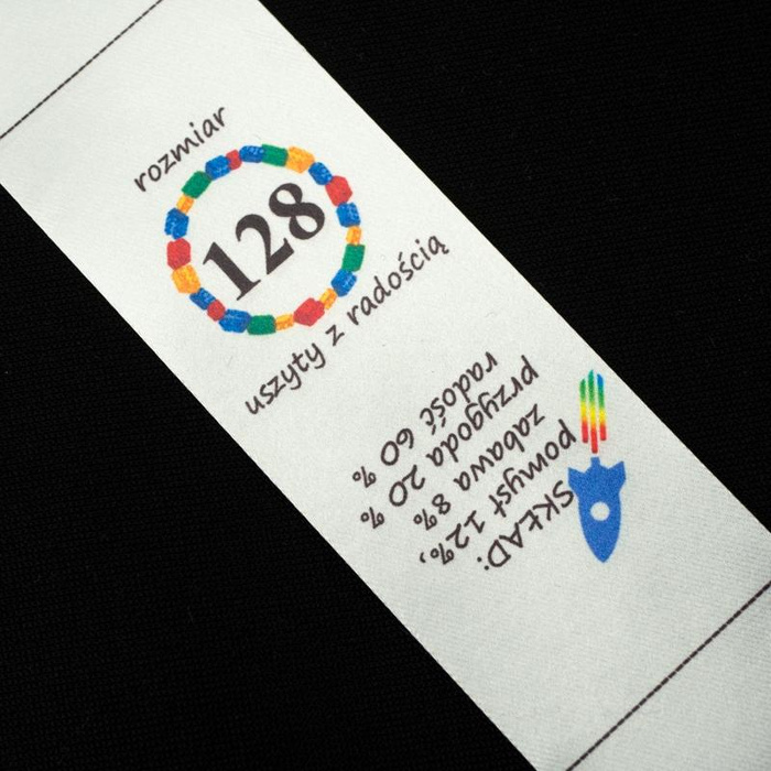 Jungs Textillabel - Größe 104 - 4 Stck Set