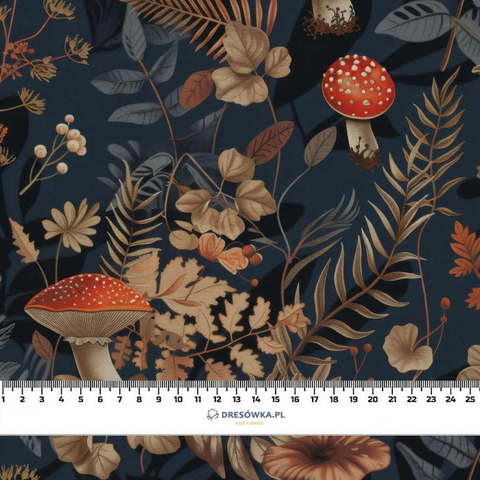 BOTANICAL FOREST WZ. 8- Single Jersey mit Elastan ITY