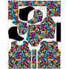 UNISEX HOODIE (HYDRA) - BUNTE GRAFFITI - Nähset L