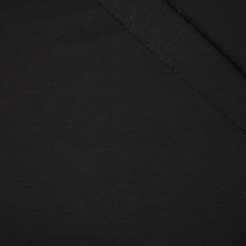 W-23 Schwarz - Viskose jersey 210g