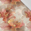AUTUMN FLOWERS WZ.18 - Cotton woven fabric