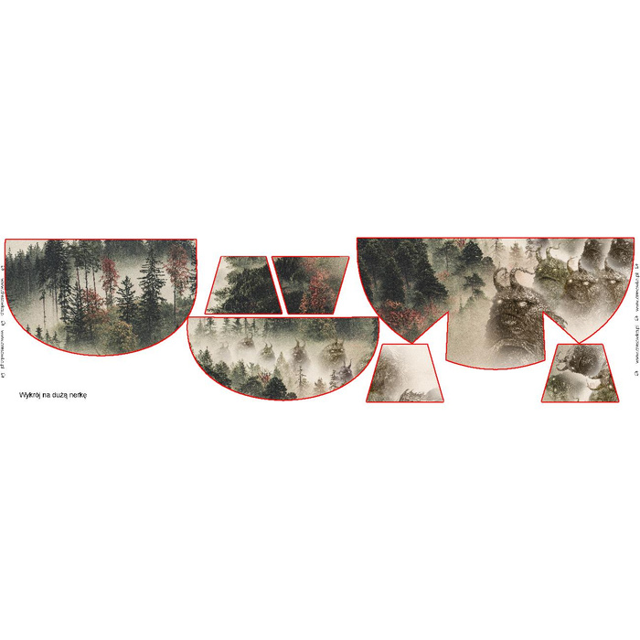 WĘDROWCY LOSU BESTIE - Sada ledvinka - velká - Sada šití