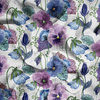 PANSIES (BLOOMING MEADOW) - Cotton muslin