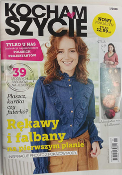 Burda Kocham Szycie - 1/2018 PL