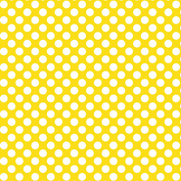WEIßE TUPFEN / gelb - HOME DECOR PREMIUM Webware