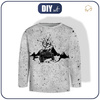 Longsleeve - JEEP / CONCRETE - sewing set (134/140)