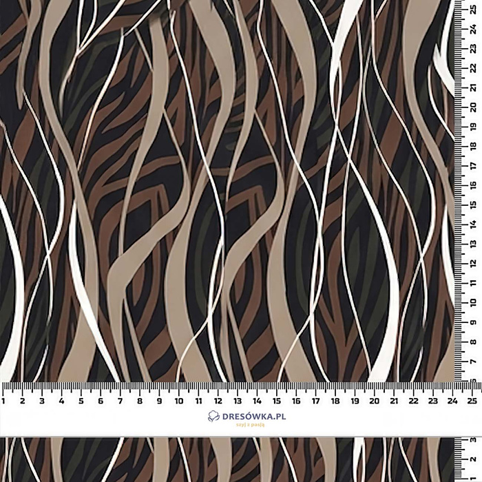 RETRO GEOMETRIC WZ. 15 - Sommersweat mit Elastan ITY