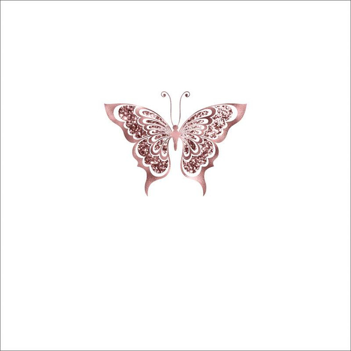 MOTYL wz. 4 (BROKATOWE MOTYLE) - PANEL SINGLE JERSEY 50cm x 50cm
