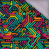 NEON ABSTRACT WZ.2 - Softshell