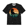 2-PACK - KINDER T-SHIRT  - DRAGON / schwarz - Nähset (104/110)