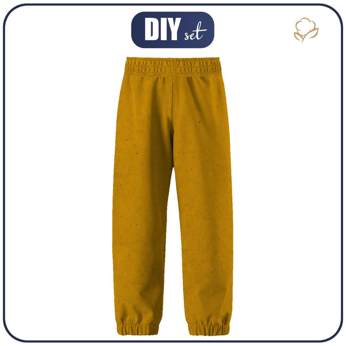 SOFTSHELLOVÉ DĚTSKÉ KALHOTY (YETI) - STAY WILD (146-152)