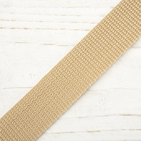 Webbing tape 25mm - beige