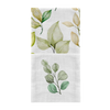 NAPKINS AND RUNNER - GREEN LEAVES - sewing set