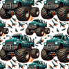 MONSTER TRUCK M. 2 - leichte Maschenware angeraut